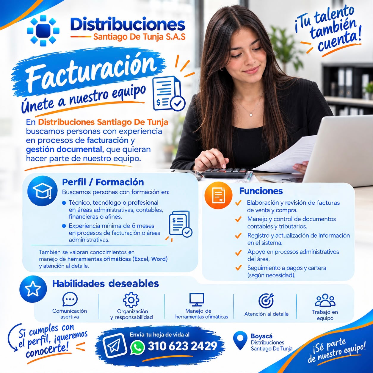 Convocatoria: Facturación